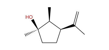 (1R,2S,3S)-1,2-Dimethyl-3-(prop-1-en-2-yl)-cyclopentan-1-ol